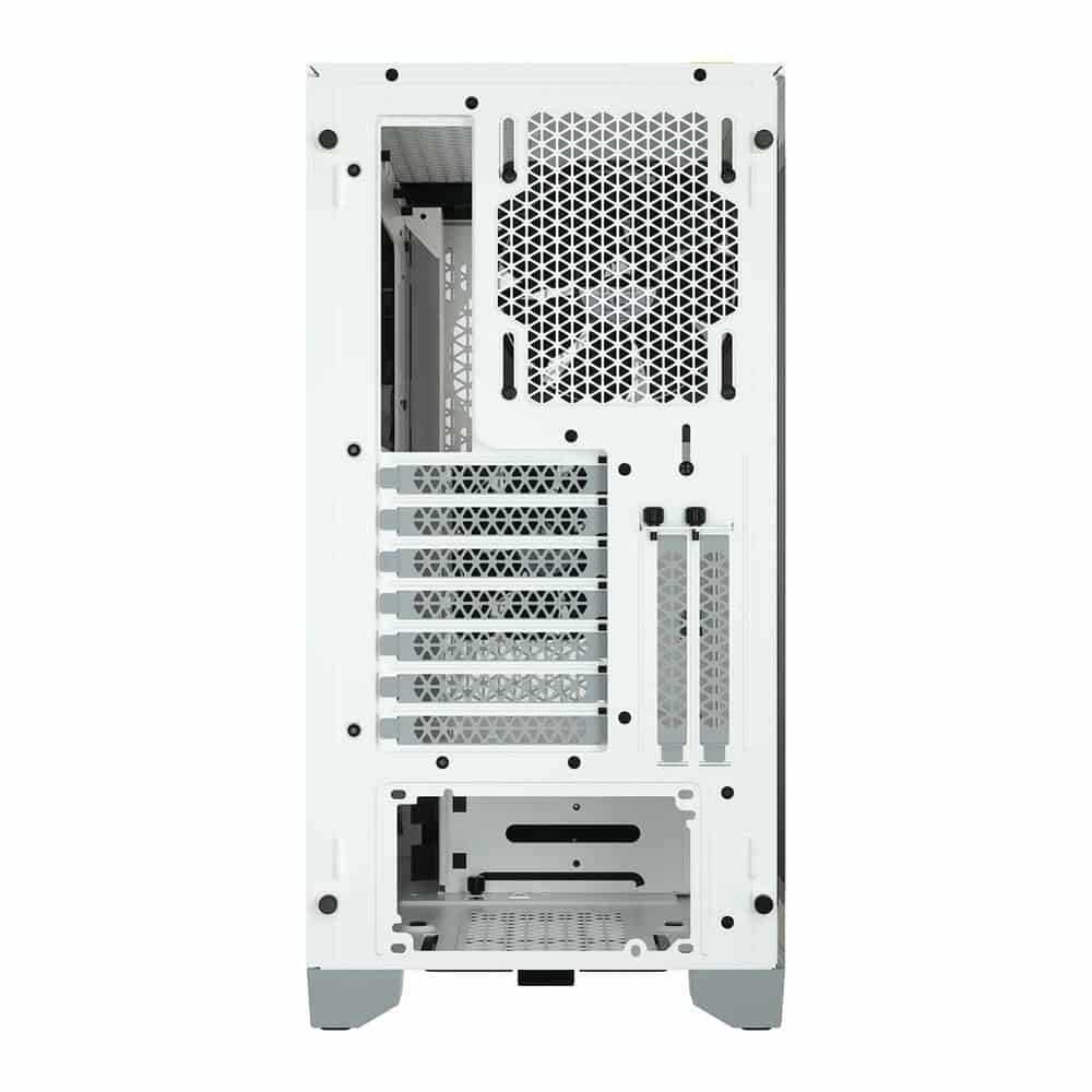 (image for) Corsair 4000D Airflow Tempered Glass Mid-Tower ATX Case White